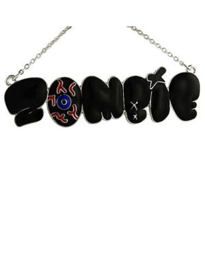 LC1386 - Black Zombie Necklace