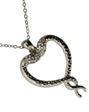 LC249 - Snake Necklace - Silver