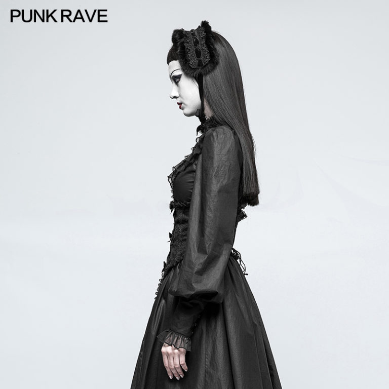 LY063 - Lolita Leg-of-Mutton Sleeve Shirt - Image 4