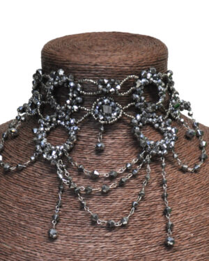 NC159 - Beaded Victorian Choker