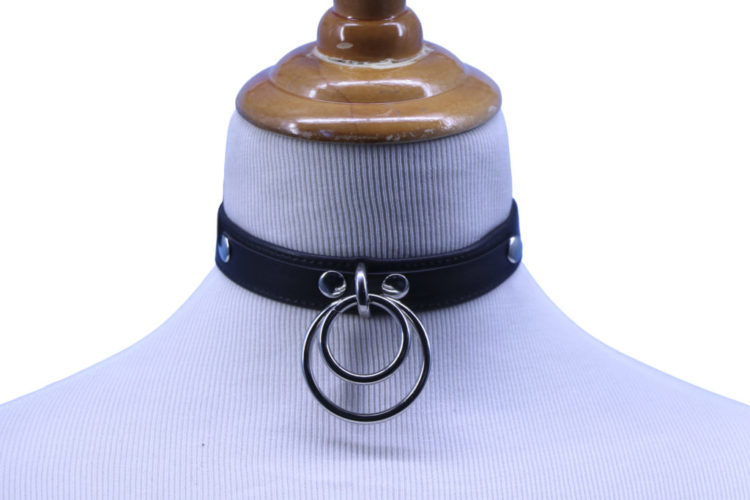NK3007 - double ring choker - Image 2