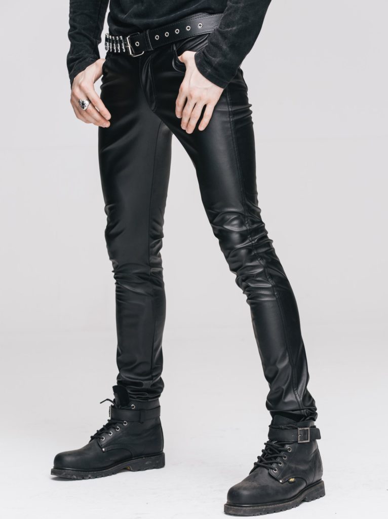 PT22 - Punk Black PU Leggings - Image 5