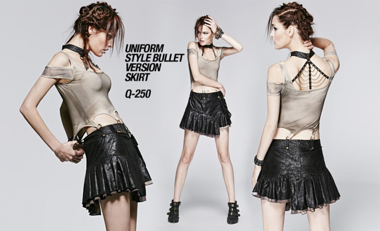 Q250 - Uniform Style Bullet Version Skirt - Image 4