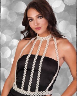 QBC6039 - 5-Column Pearl Body Chain