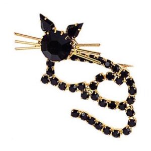 RSP2118 - brooch, cat, kitten, kitty, meow