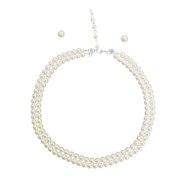 S10769 - Pearl Necklace set 8 mm