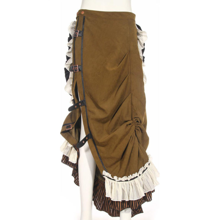 SP083 - Long Skirt with Open Slit - Image 2