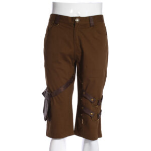 SPM24 - Steampunk Pants Male, Brown L