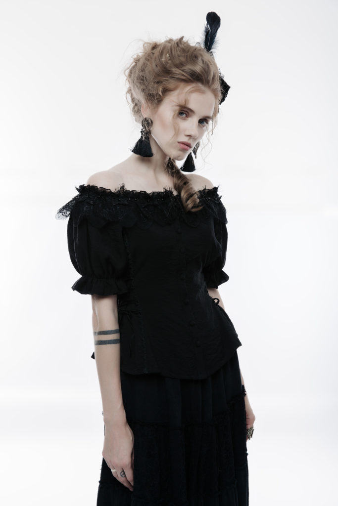 WLS50 - Lolita Feather Headdress - Image 2