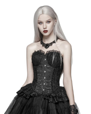 WLY87 - Lolita Black Elf Corset