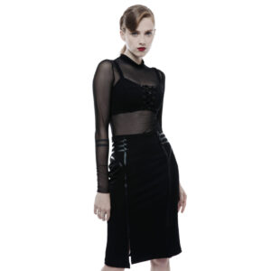 WQ342 - Military Uniform Half Skirt