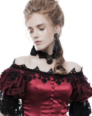 WS240 - Gothic flame eye in the sky choker
