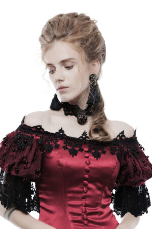 WS240 - Gothic flame eye in the sky choker