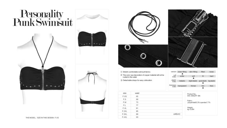 WS250 - Personality Punk Top - Image 3
