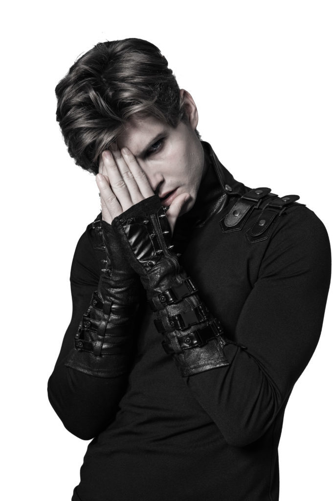 WS278 - Punk Metal Gloves - Image 2