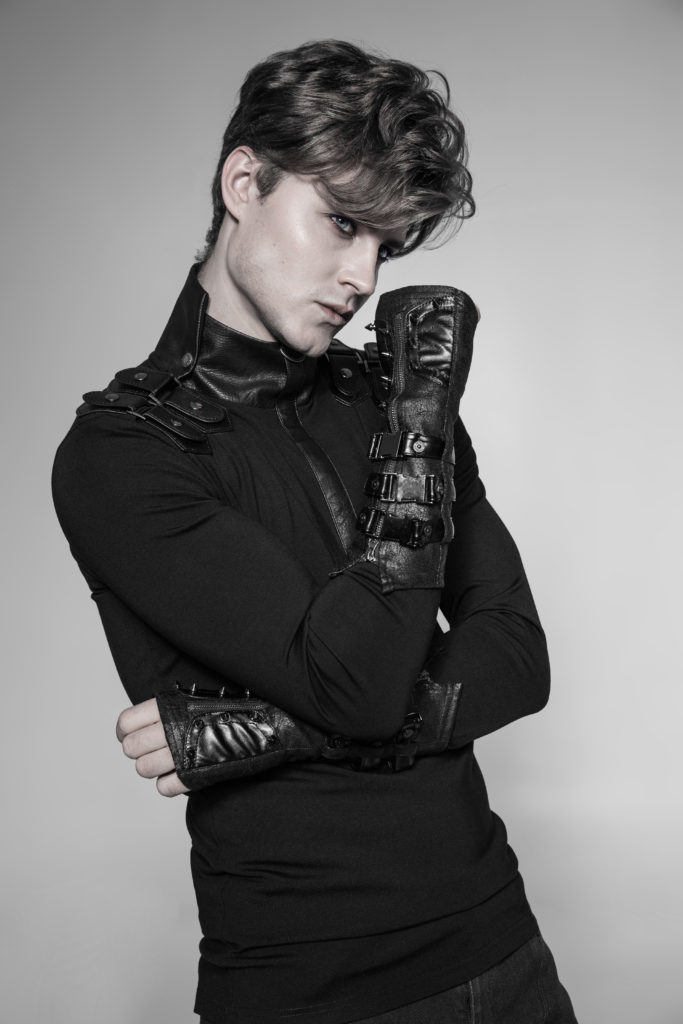 WS278 - Punk Metal Gloves - Image 3