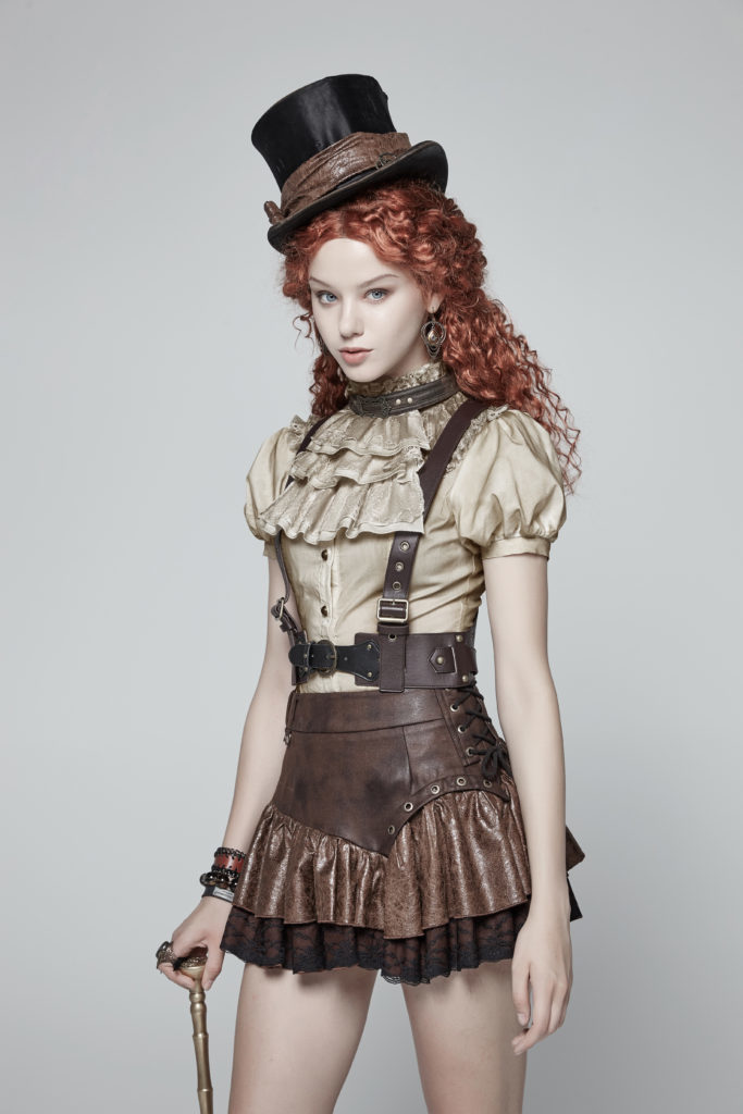 WS292 - Steampunk Necklines - Black - Image 3