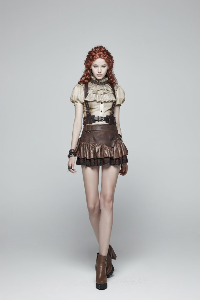 WS292 - Steampunk Necklines - Black - Image 4