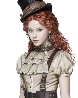 WS292 - Steampunk Necklines - Black