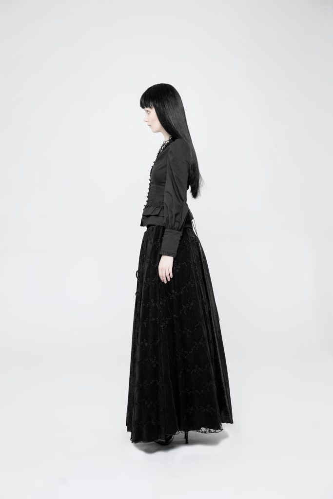WY889 - Gothic Long Sleeve Shirt - Image 5