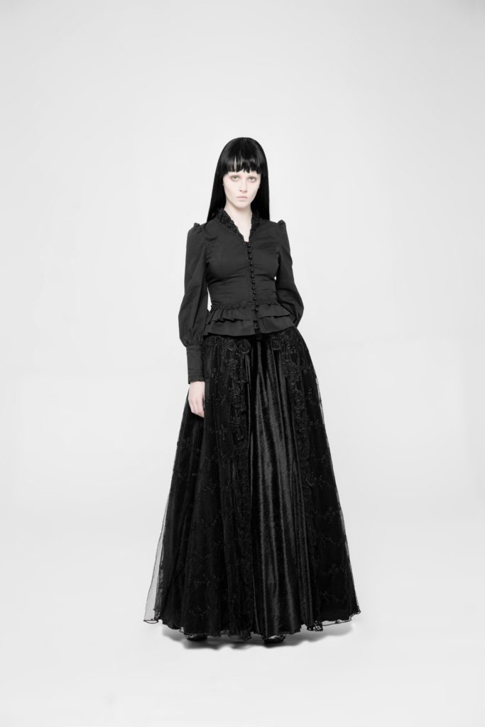 WY889 - Gothic Long Sleeve Shirt - Image 6