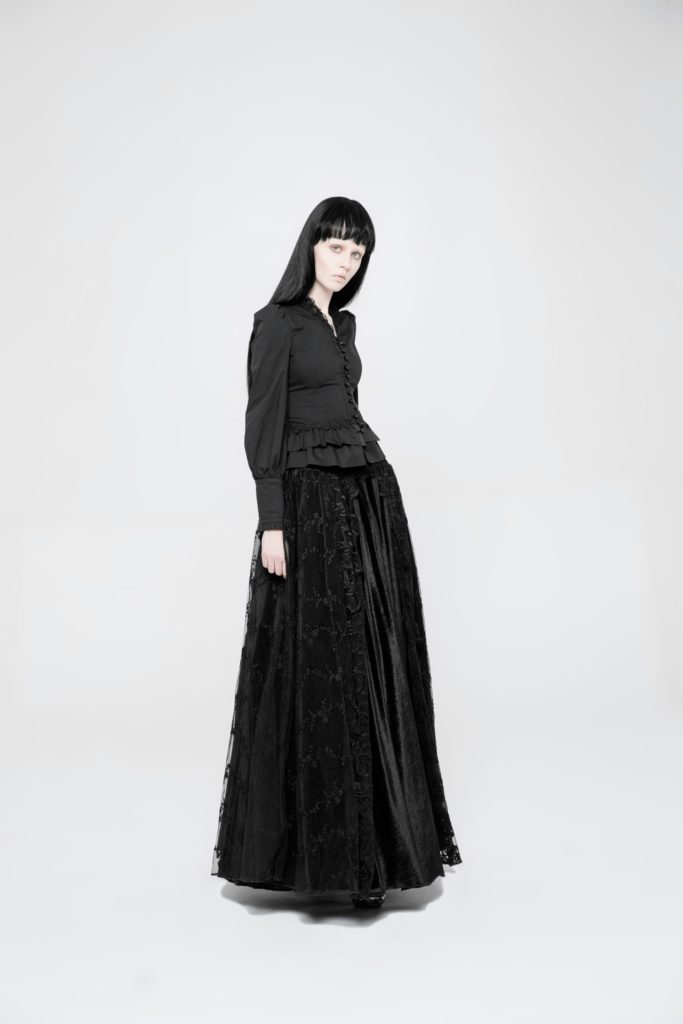 WY889 - Gothic Long Sleeve Shirt - Image 7