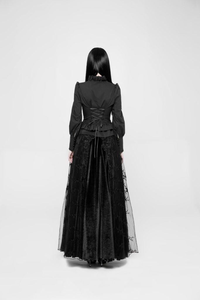 WY889 - Gothic Long Sleeve Shirt - Image 8