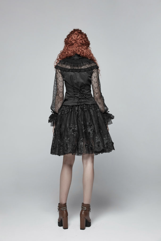 WY998 - Steampunk Lace Shirt - Image 13