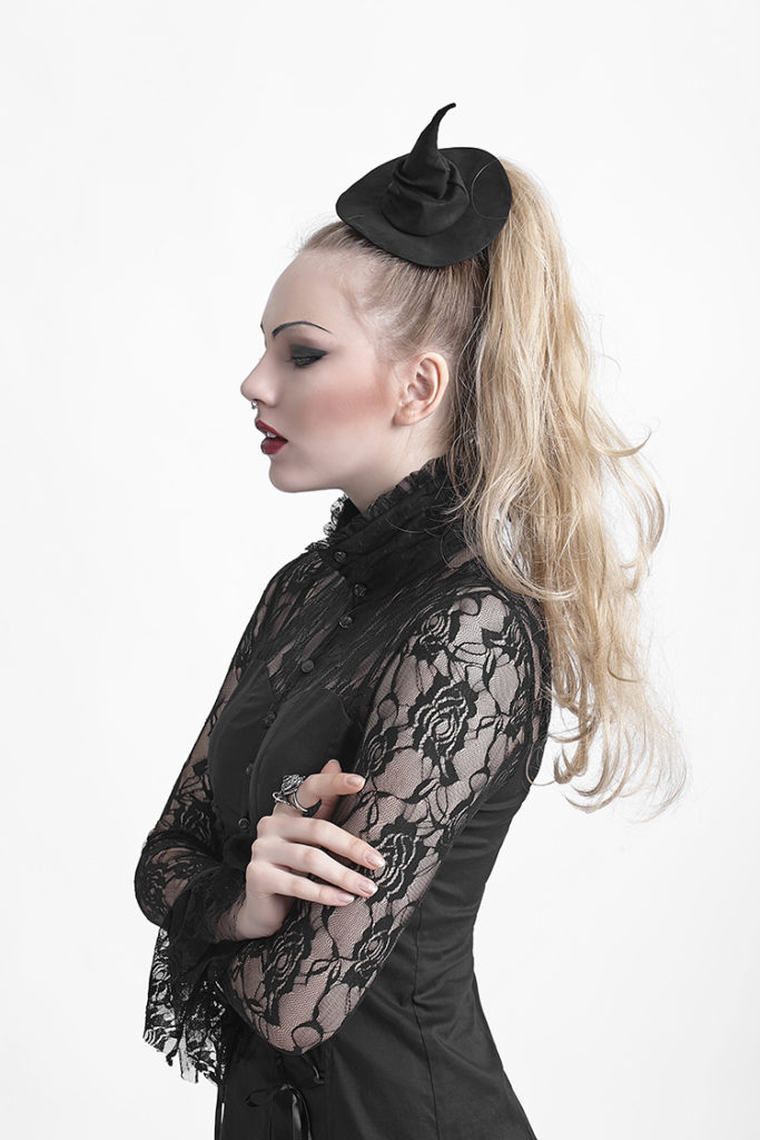 Y618 - Gothic Romantic Blouse - Image 2