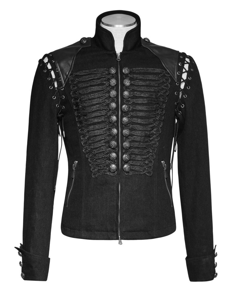 Y721 - Military Uniform Short Coat - Image 2