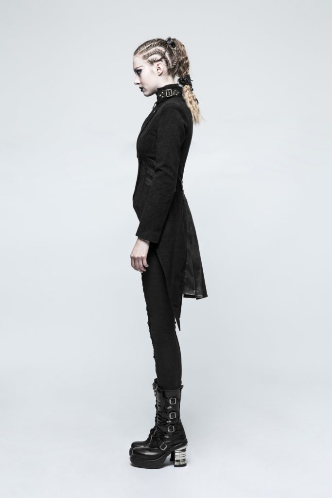 Y771 - Steampunk Swallow Tail Wound Jacket-L - Image 3