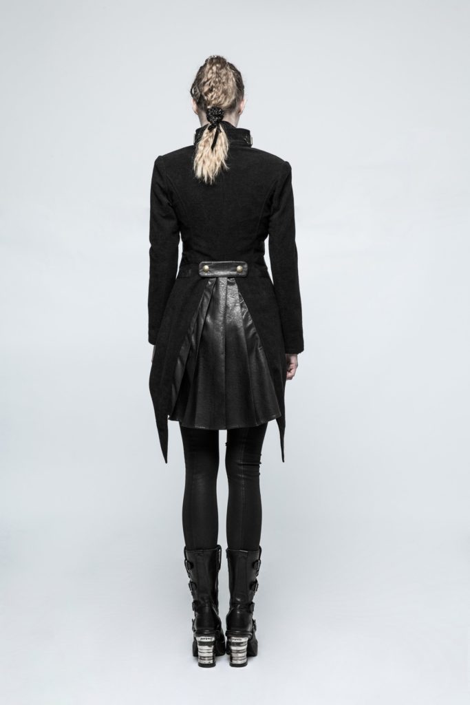 Y771 - Steampunk Swallow Tail Wound Jacket-L - Image 2