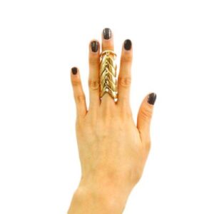 YR1176 - Ring Armor Chevon Shape