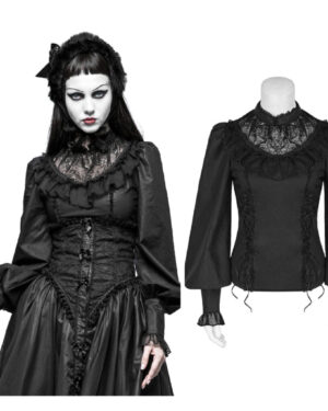 LY063 - Lolita Leg-of-Mutton Sleeve Shirt