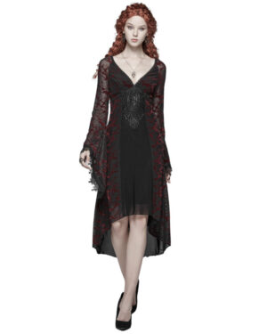 OQ388 - Gothic Goddess Classical Mid-Length Dress