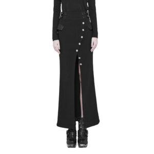 WQ357 - Military Uniform long half skirt