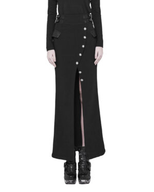 WQ357 - Military Uniform long half skirt