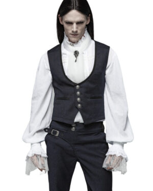 WY992 - Gentleman Punk Simple Vest