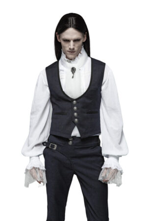 WY992 - Gentleman Punk Simple Vest