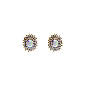 25482 - g oval stud ear