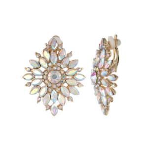 25666 - g ab teardrop clip on ear