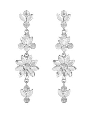 25694 - r flower drop earring