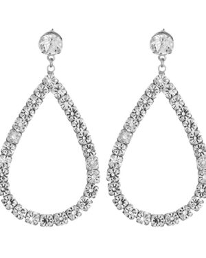 25959 - s rhinestone teardrop ear
