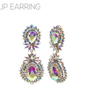 26193 - g ab chandelier sun clip on ear