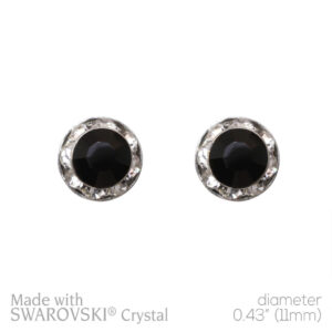 40003 - r 11mm swarvoski post