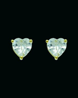 E290 - org 8mm square CZ stud