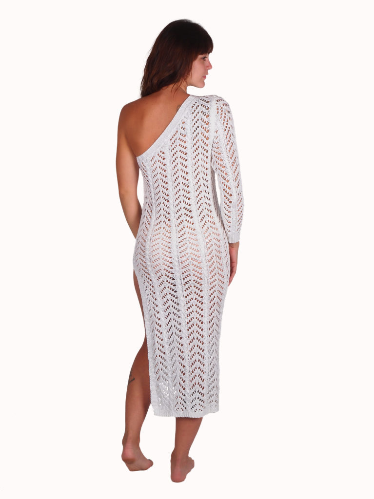 8364 - Crochet Single Sleeve/ High Slit - Image 2