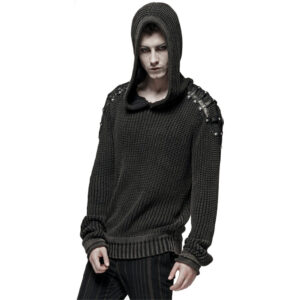 WM052 - Punk Vintage Hooded Sweater