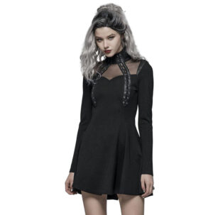WQ415 - PUNK Long Sleeve Dress