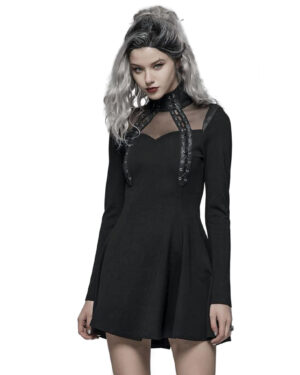 WQ415 - PUNK Long Sleeve Dress